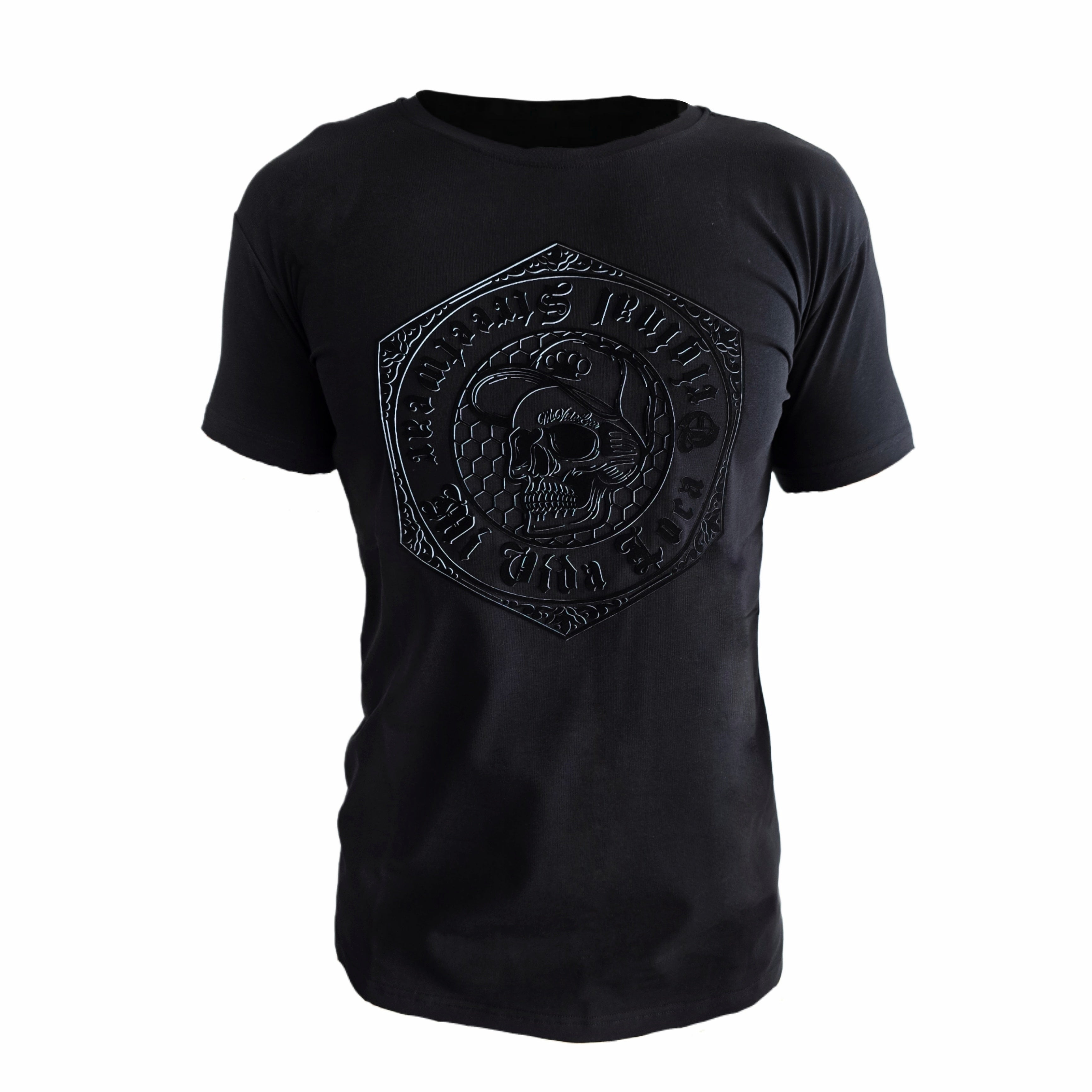 MVL Gold line "Hexagon skull" camiseta