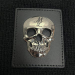 Cargar imagen en el visor de la galería, MVL Skull beanie - black
