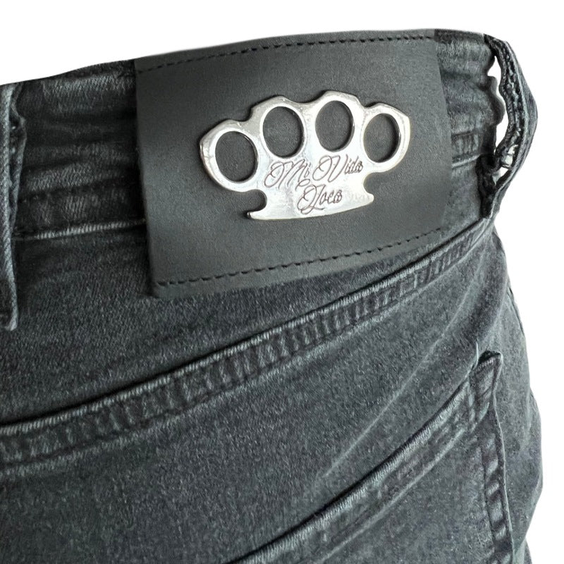 Jeans super elásticos MVL negros