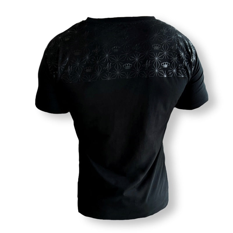 MVL Geometric camiseta - negra