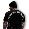 MVL „Karma hat keine Frist“ Oversized T-Shirt - schwarz