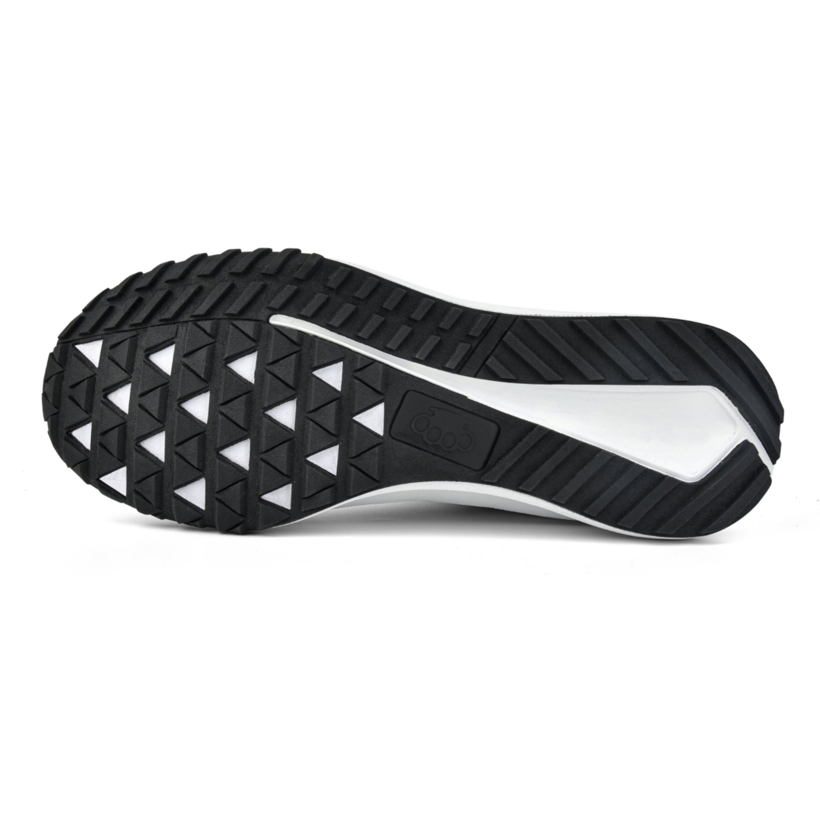 MVL Brass zapatillas con calavera blanco/negro