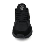 Load image into Gallery viewer, MVL Brass skull Sneakers black/black