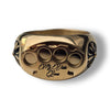 MVL Logo ring gold/gold