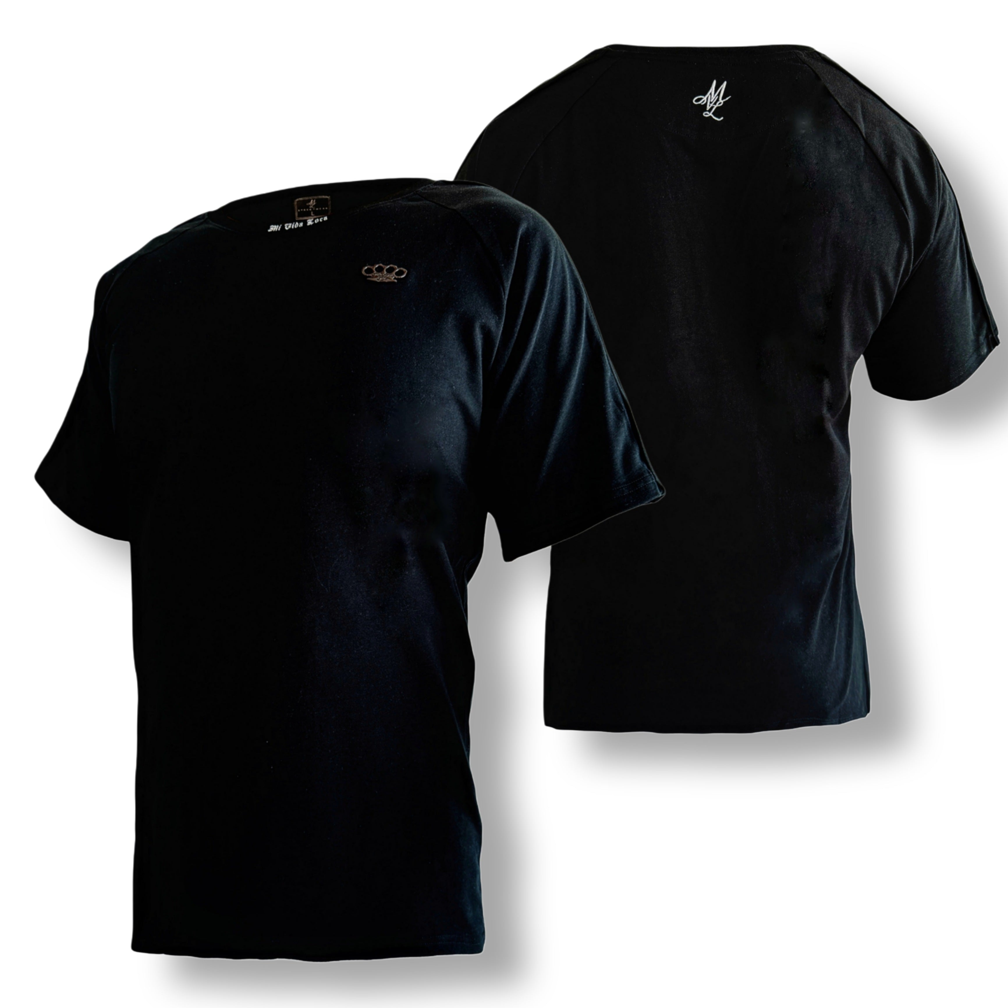 MVL oversized basic shirt - black