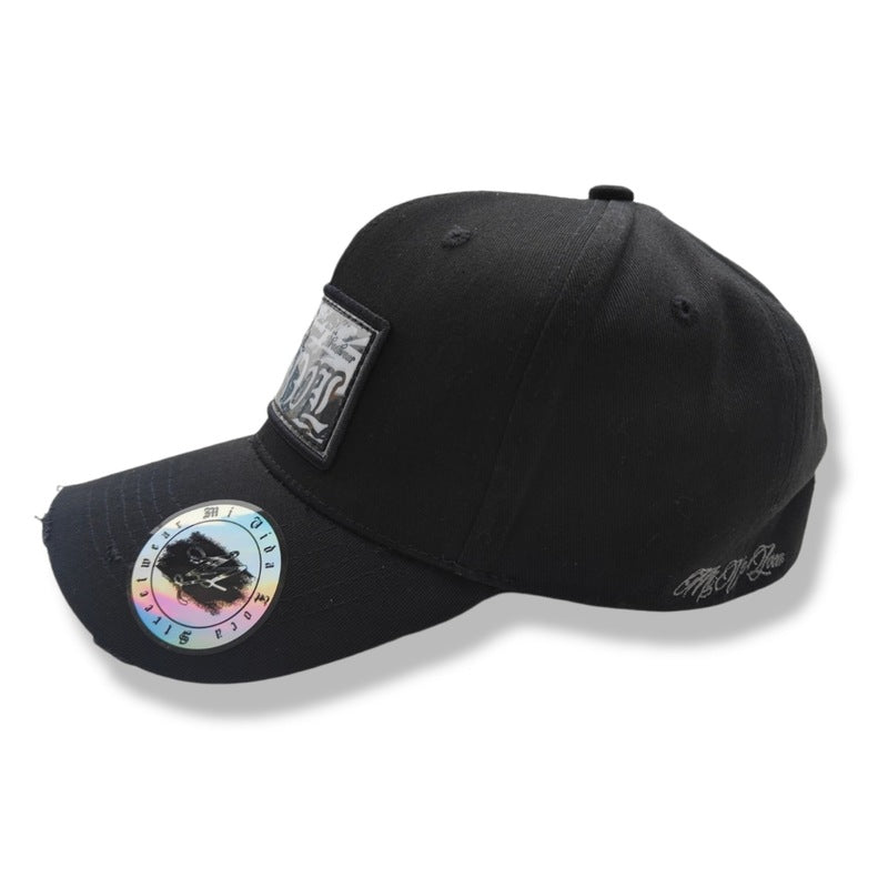 Casquette courbée streetwear originale MVL - noire